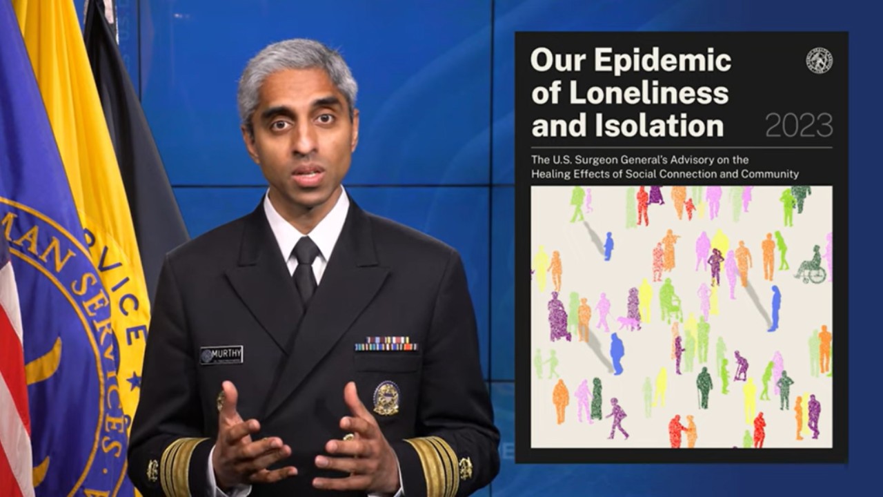 US Surgeon General Epidemic of Loneliness and Isolation